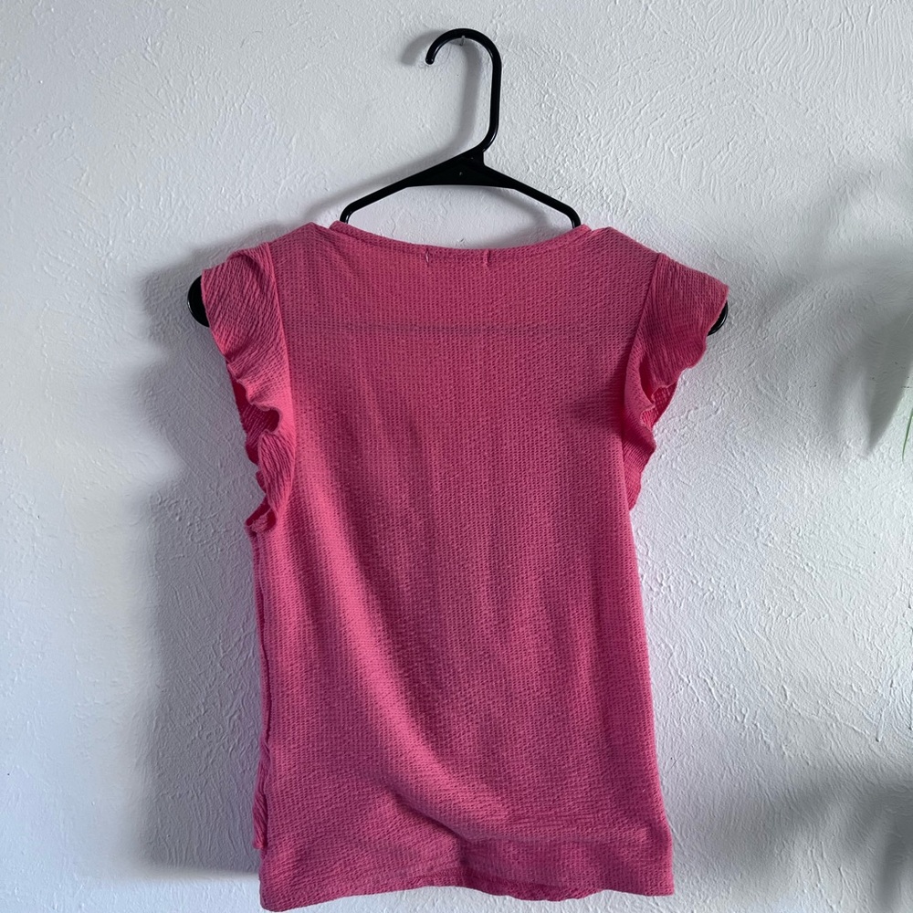 Takara Pink Ruffled Blouse - Picture 3 of 3